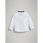 Burberry Burberry Button-down Collar Cotton Oxford Shirt, Size: 12m, White