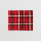 Burberry Burberry Childrens Vintage Check Cashmere Snood, Size: Os, Red