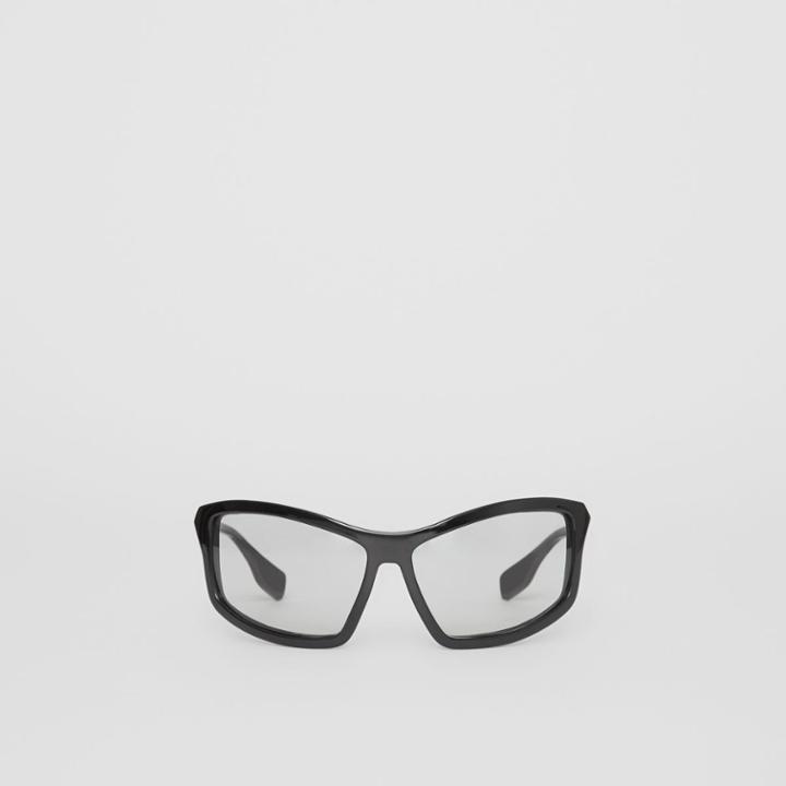 Burberry Burberry Wrap Frame Sunglasses, Black