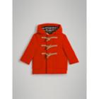 Burberry Burberry Boiled Wool Duffle Coat, Size: 12m