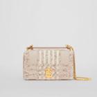 Burberry Burberry Small Needle Punch Canvas Lola Bag