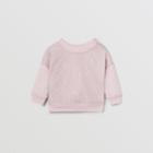 Burberry Burberry Childrens Monogram Quilted Panel Cotton Sweatshirt, Size: 2y