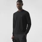 Burberry Burberry Monogram Motif Cashmere Sweater, Size: Xs, Black