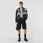 Burberry Burberry Mermaid Print Nylon Bomber Jacket