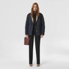 Burberry Burberry Diamond Quilted Collarless Barn Jacket