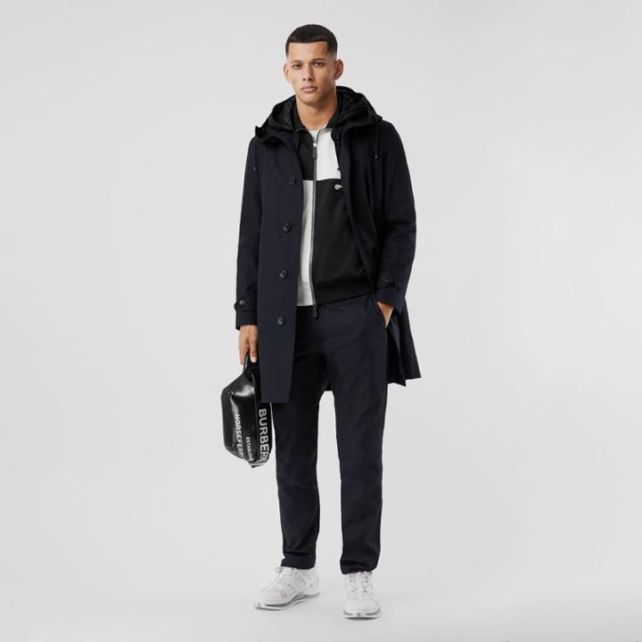 Burberry Burberry Slim Fit Cotton Chinos, Size: 38, Blue