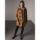 Burberry Burberry The Mersey Duffle Coat, Size: 08, Beige