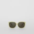 Burberry Burberry Oversized Butterfly Frame Sunglasses, Green