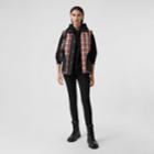 Burberry Burberry Diamond Quilted Panel Tartan Puffer Gilet, Red