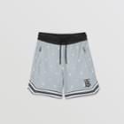 Burberry Burberry Childrens Star And Monogram Motif Jersey Mesh Shorts, Size: 3y