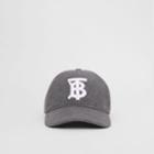 Burberry Burberry Monogram Motif Jersey Baseball Cap, Black
