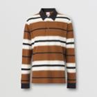 Burberry Burberry Monogram Motif Cotton Cashmere Polo Shirt, Size: Xxl
