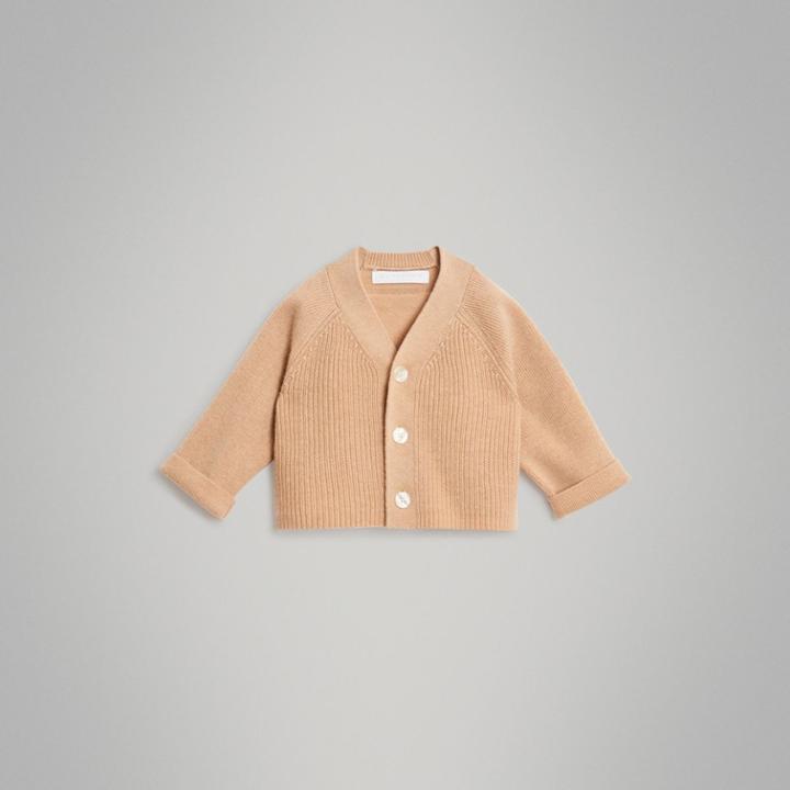 Burberry Burberry Childrens Cashmere Cotton Knit Cardigan, Size: 2y