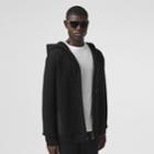 Burberry Burberry Contrast Pocket Wool Hooded Top, Size: M