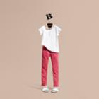 Burberry Burberry Skinny Fit Jeans, Size: 6y, Red