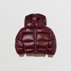 Burberry Burberry Childrens Icon Stripe Detail Hooded Puffer Jacket, Size: 14y, Red