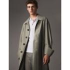 Burberry Burberry Unisex Tropical Gabardine Car Coat With Exaggerated Cuffs, Size: Xs, Green