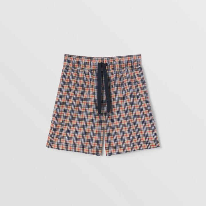 Burberry Burberry Childrens Check Swim Shorts, Size: 10y