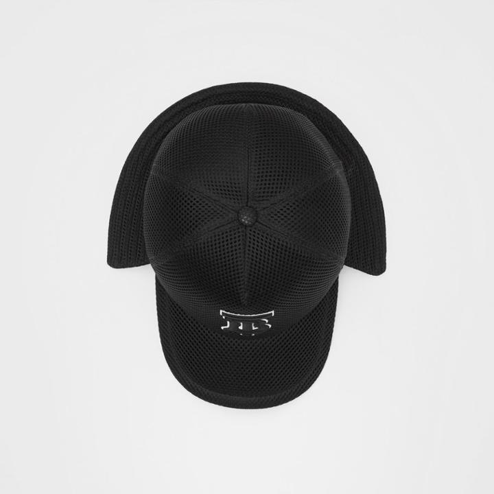 Burberry Burberry Monogram Motif Reconstructed Baseball Cap, Black