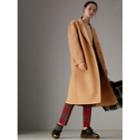Burberry Burberry Double Camel Hair Tailored Coat, Size: 06