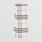 Burberry Burberry The Classic Check Cashmere Scarf, Stone