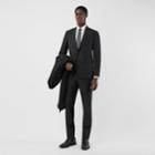 Burberry Burberry Slim Fit Wool Mohair Suit, Size: 50r, Black