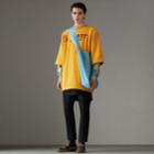 Burberry Burberry Archive Logo Towelling T-shirt, Yellow