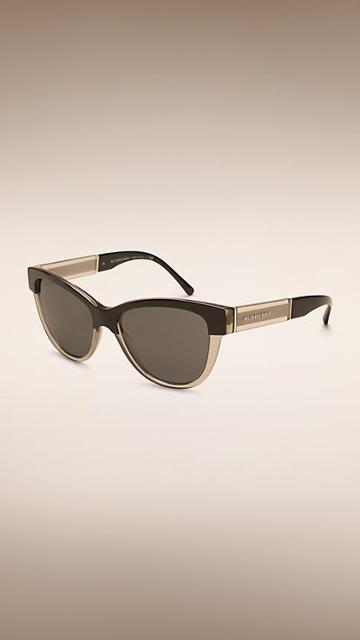 Burberry Two-tone Cat-eye Sunglasses