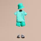 Burberry Burberry Fish Print Rash Top, Size: 12m, White