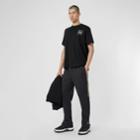 Burberry Burberry Vintage Check Trim Technical Twill Trackpants, Black