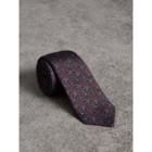 Burberry Burberry Slim Cut Paisley Silk Twill Tie, Purple