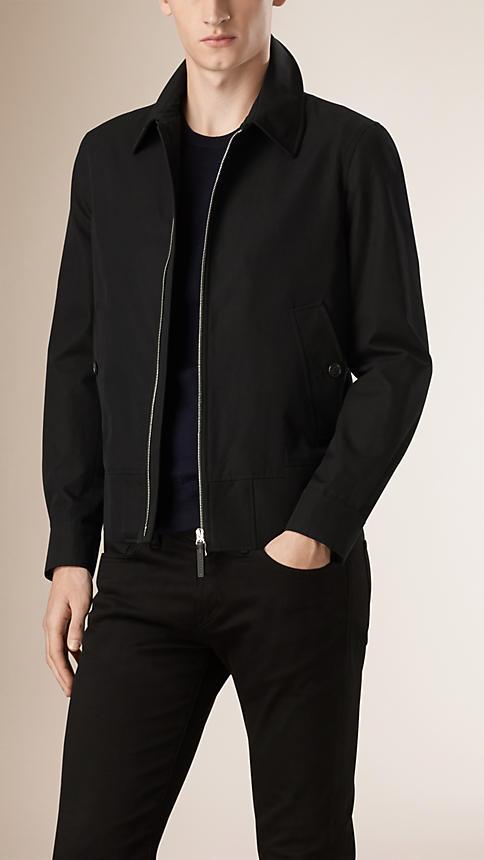 Burberry Cotton Gabardine Blouson