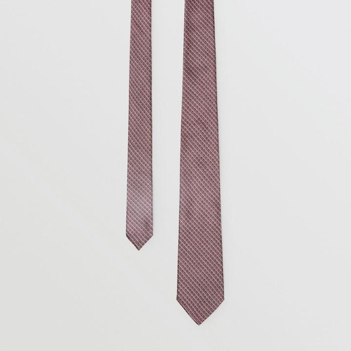 Burberry Burberry Classic Cut Micro Dot Silk Jacquard Tie, Pink