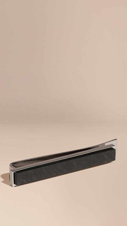 Burberry Tiger Eye Stone Tie Bar