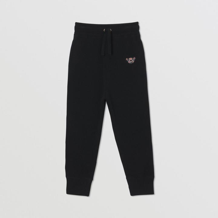 Burberry Burberry Childrens Thomas Bear Motif Cashmere Jogging Pants, Size: 14y