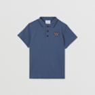 Burberry Burberry Childrens Thomas Bear Motif Cotton Piqu Polo Shirt, Size: 4y