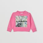Burberry Burberry Childrens Montage Print Cotton Sweatshirt, Size: 12m
