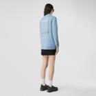 Burberry Burberry Horseferry Square Wool Blend Jacquard Cardigan, Size: Xs