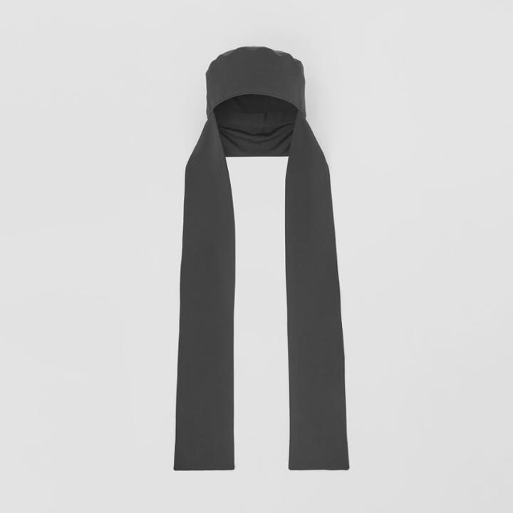 Burberry Burberry Exaggerated Panel Stretch Jersey Trapper Hat, Size: M