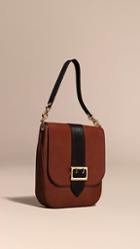 Burberry The Buckle Satchel In Smooth Leather
