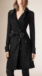 Burberry English Heritage Lace Trench Coat