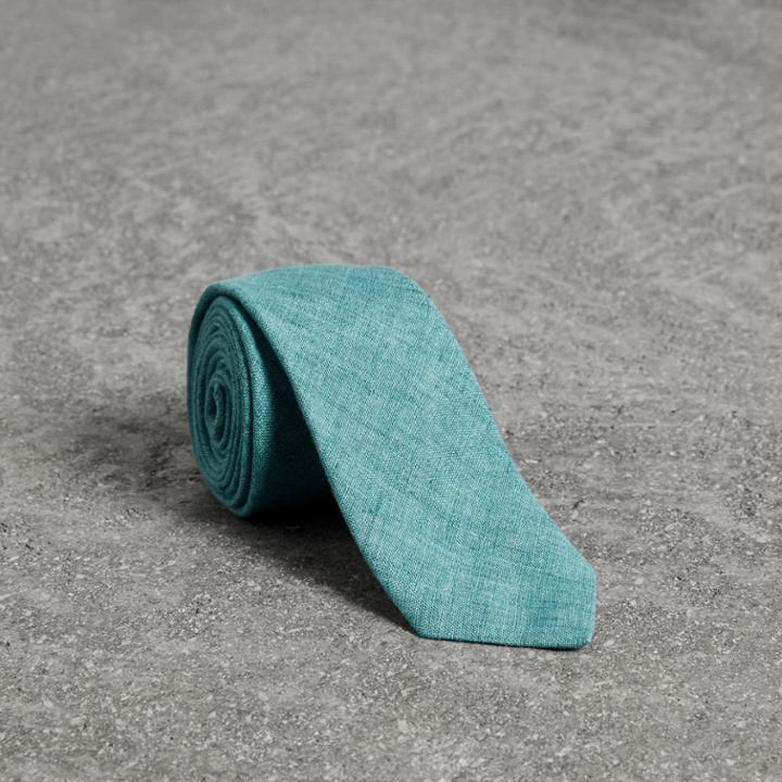 Burberry Burberry Slim Cut Linen Tie