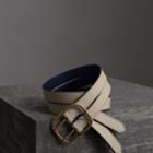 Burberry Burberry Double-strap Leather Belt, Size: 85, Blue