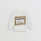 Burberry Burberry Childrens Horseferry Print Cotton Sweatshirt, Size: 6y, White