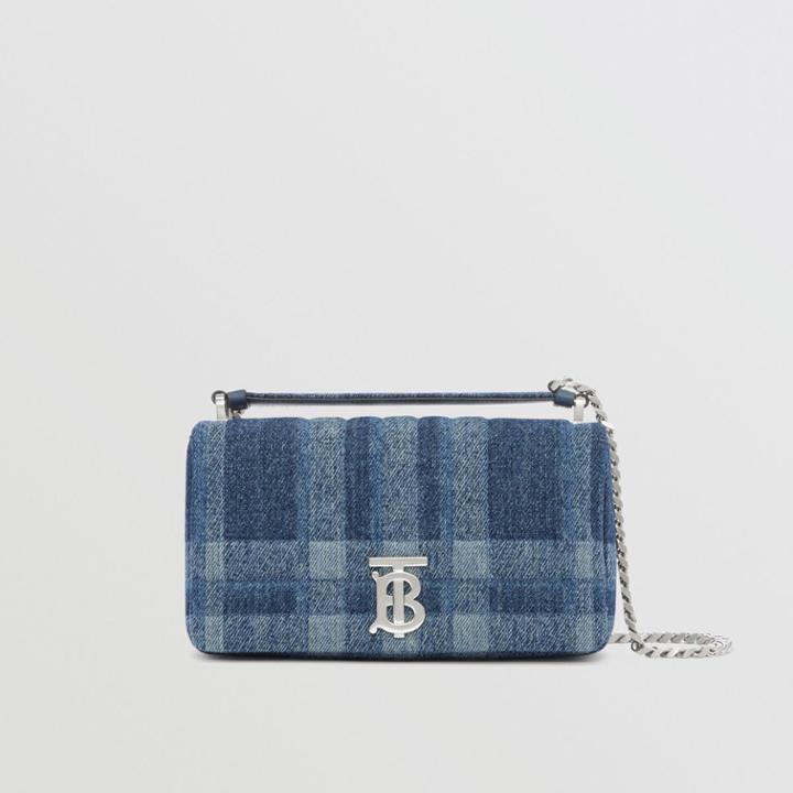 Burberry Burberry Small Quilted Denim Lola Bag