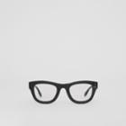 Burberry Burberry Logo Detail Square Frame Blue Light Glasses