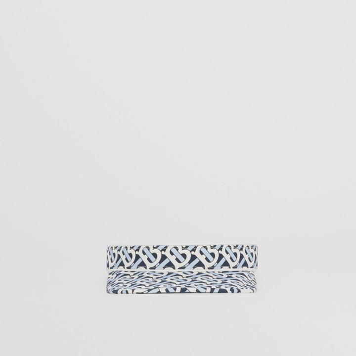 Burberry Burberry Monogram Print Cotton Visor
