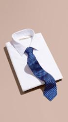Burberry Modern Cut Printed Silk Tie