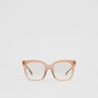 Burberry Burberry Butterfly Frame Sunglasses, Pink