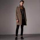 Burberry Burberry Cashmere Car Coat, Size: 46, Brown